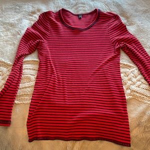 Long sleeve striped t shirt